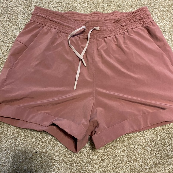 Pink Lululemon Shorts - Picture 1 of 2